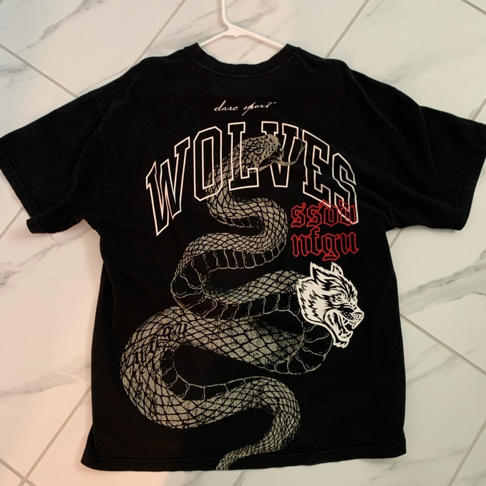 Darcsport Black Reptile T-Shirt size L